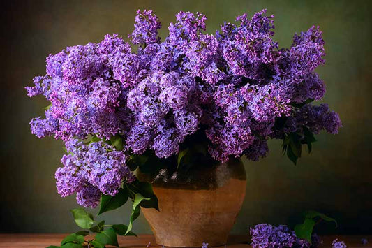 Lilac Potted Plant